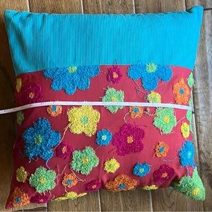 Colorful pillow (was in my office as a school social worker)